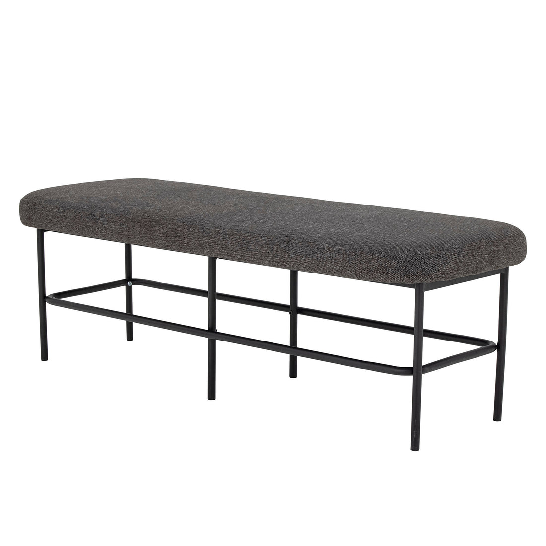 Bloomingville Farell Bench, Grey, Polyester