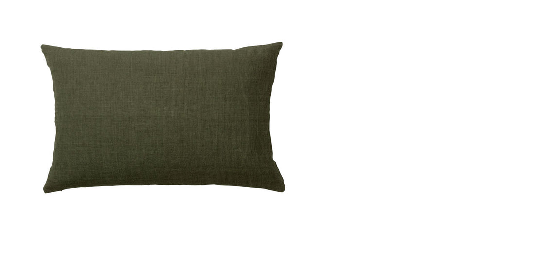 Cozy Living Luxury Light Linen Gable Cushion Cover - ARMY