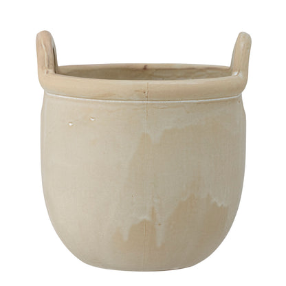 Bloomingville Janti Herbal Potted Hides, Gray, Stoneware