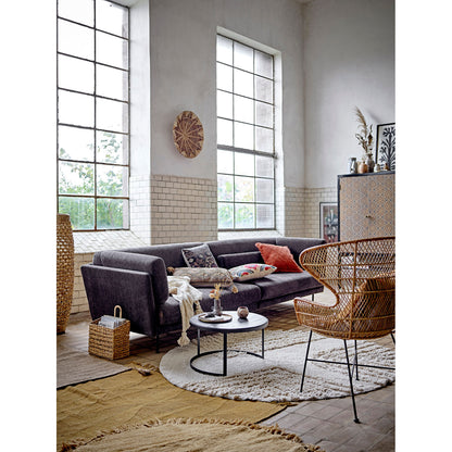 Bloomingville Zola Tæppe, Brun, Uld - Bloomingville - DesignGaragen.dk