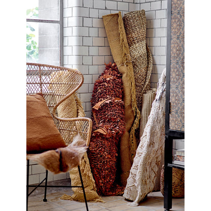 Bloomingville Zola Tæppe, Brun, Uld - Bloomingville - DesignGaragen.dk