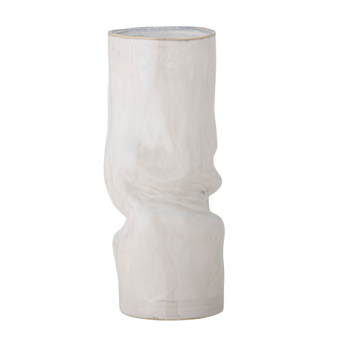 Bloomingville Araba Vase, White, Stoneware