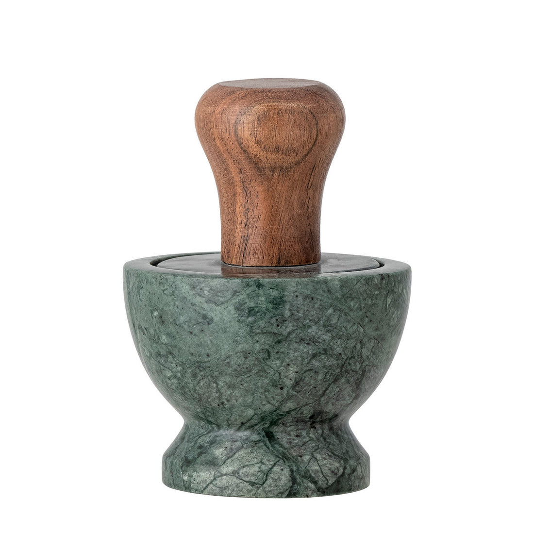 Bloomingville Banou mortar &amp; bumps, green, marble