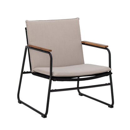 Bloomingville Hampton Lounge Stol, Sort, Metal - Bloomingville - DesignGaragen.dk