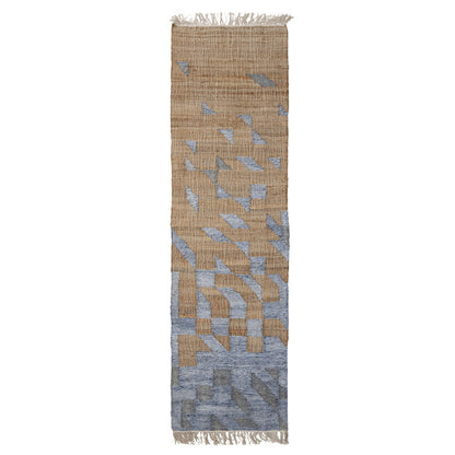 Bloomingville Vikka Carpet, Blue, Jute