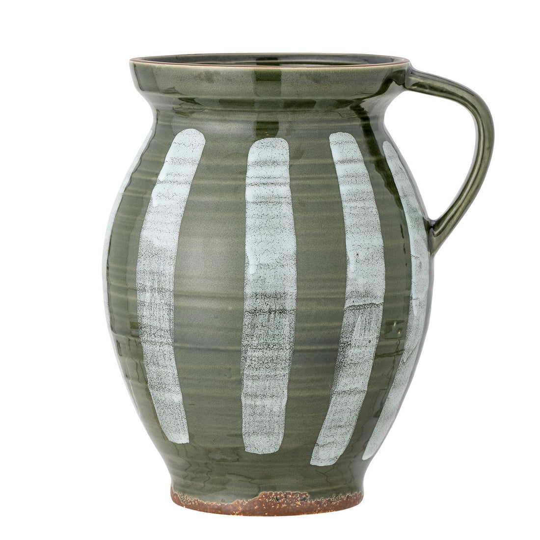 Bloomingville Frigg Vase, Green, Stoneware