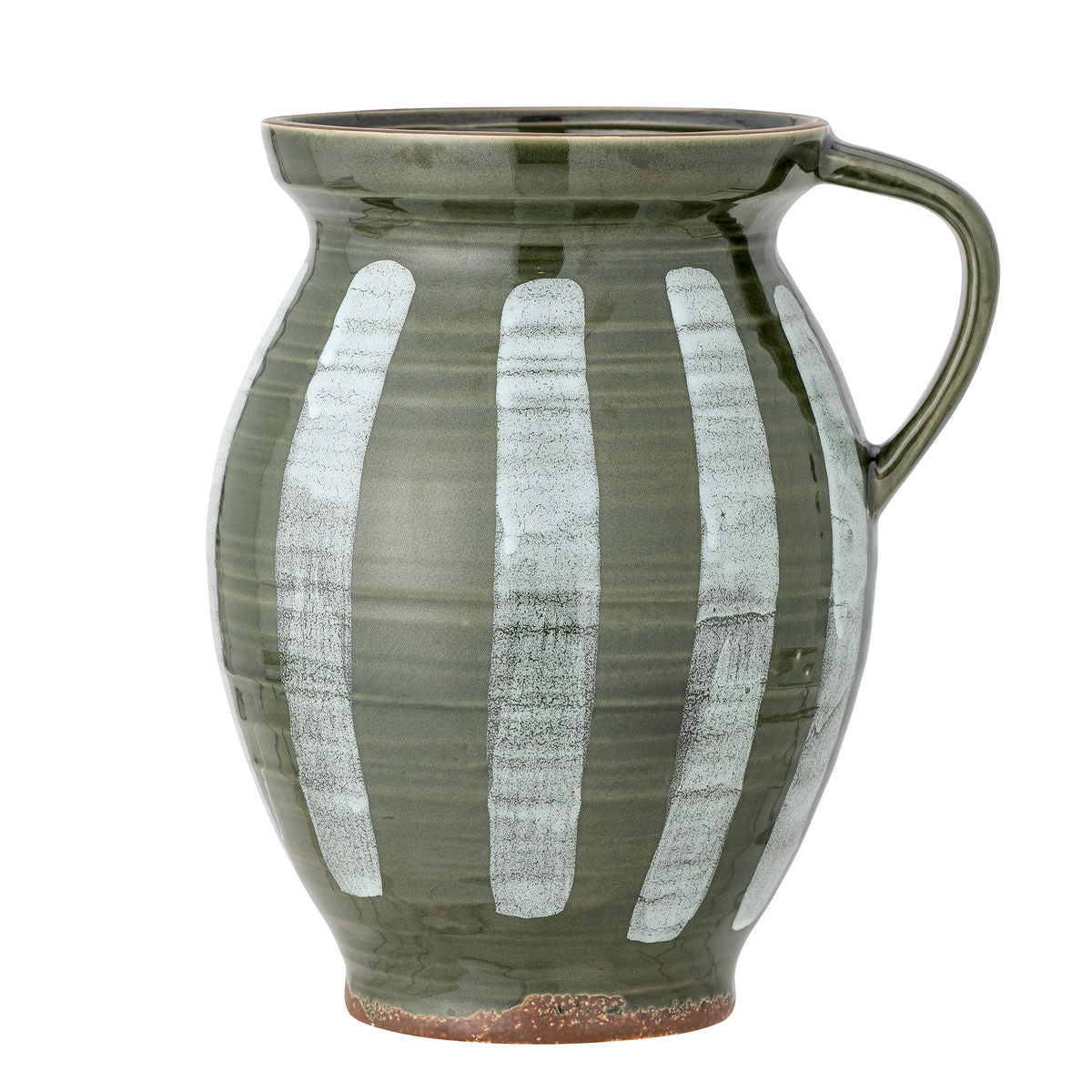 Bloomingville Frigg Vase, Green, Stoneware