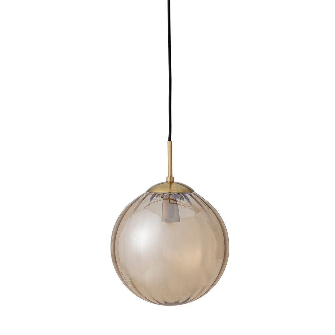 Bloomingville Heloise pendant, brown, glass