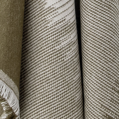 Bloomingville Lucienne Plaid, Grøn, Akryl - Bloomingville - DesignGaragen.dk