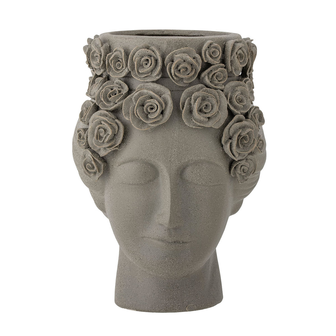 Bloomingville Akira vase, gray, stoneware