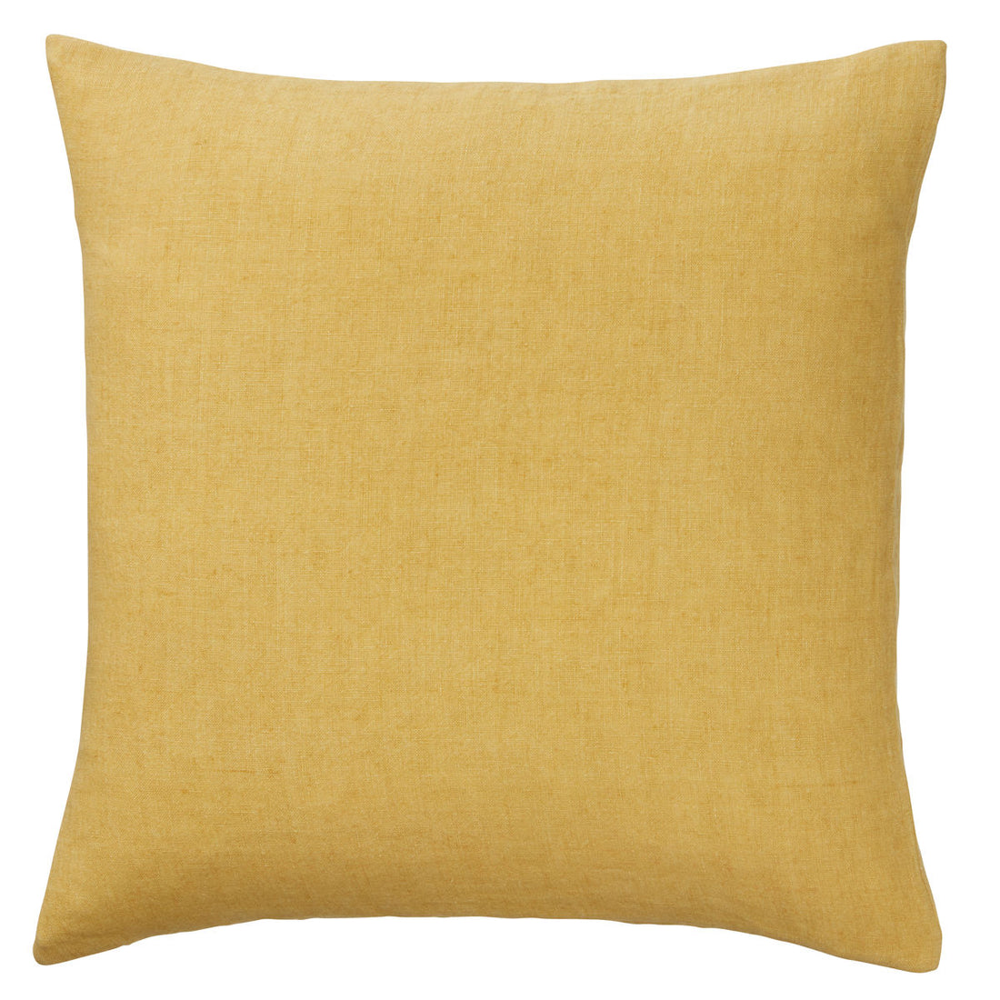 Cozy Living Luxury Light Linen Cushion Cover - Amber Yellow