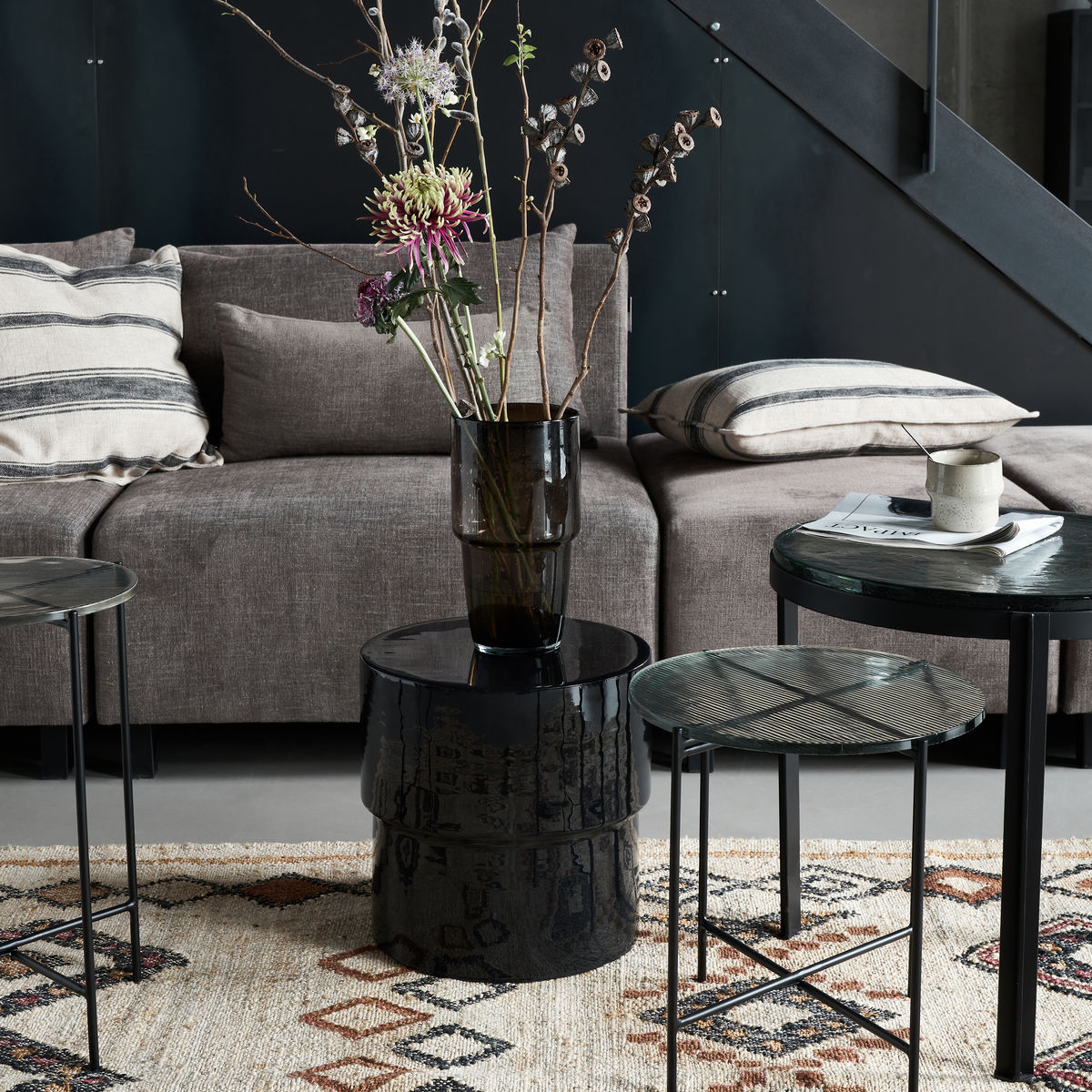 House Doctor - Side table, Nivo, Black