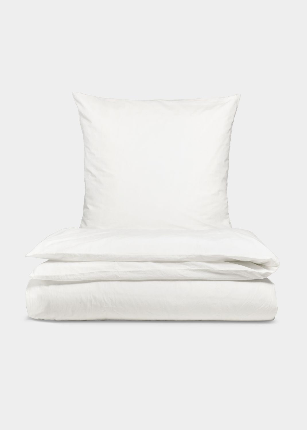 Sekan Studio Cotton Percale Bed Set - White