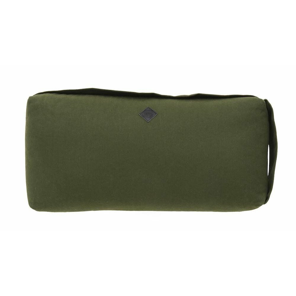 Nordal YOGA and meditation cushion - 40x20 cm - dark green