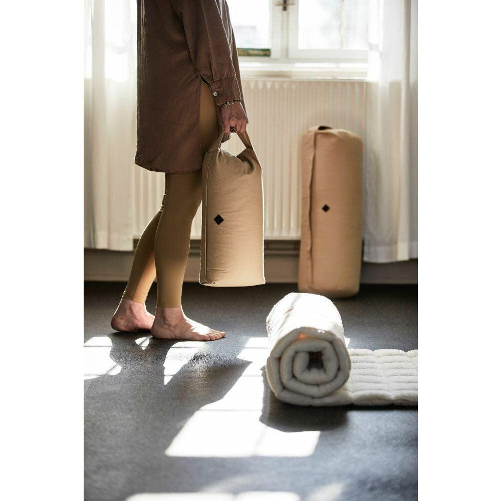 Nordal Yoga and Meditation Pad - 40x20 cm - Beige