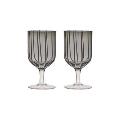 OYOY LIVING MIZU WINDLAS - Package with 2 - Gray