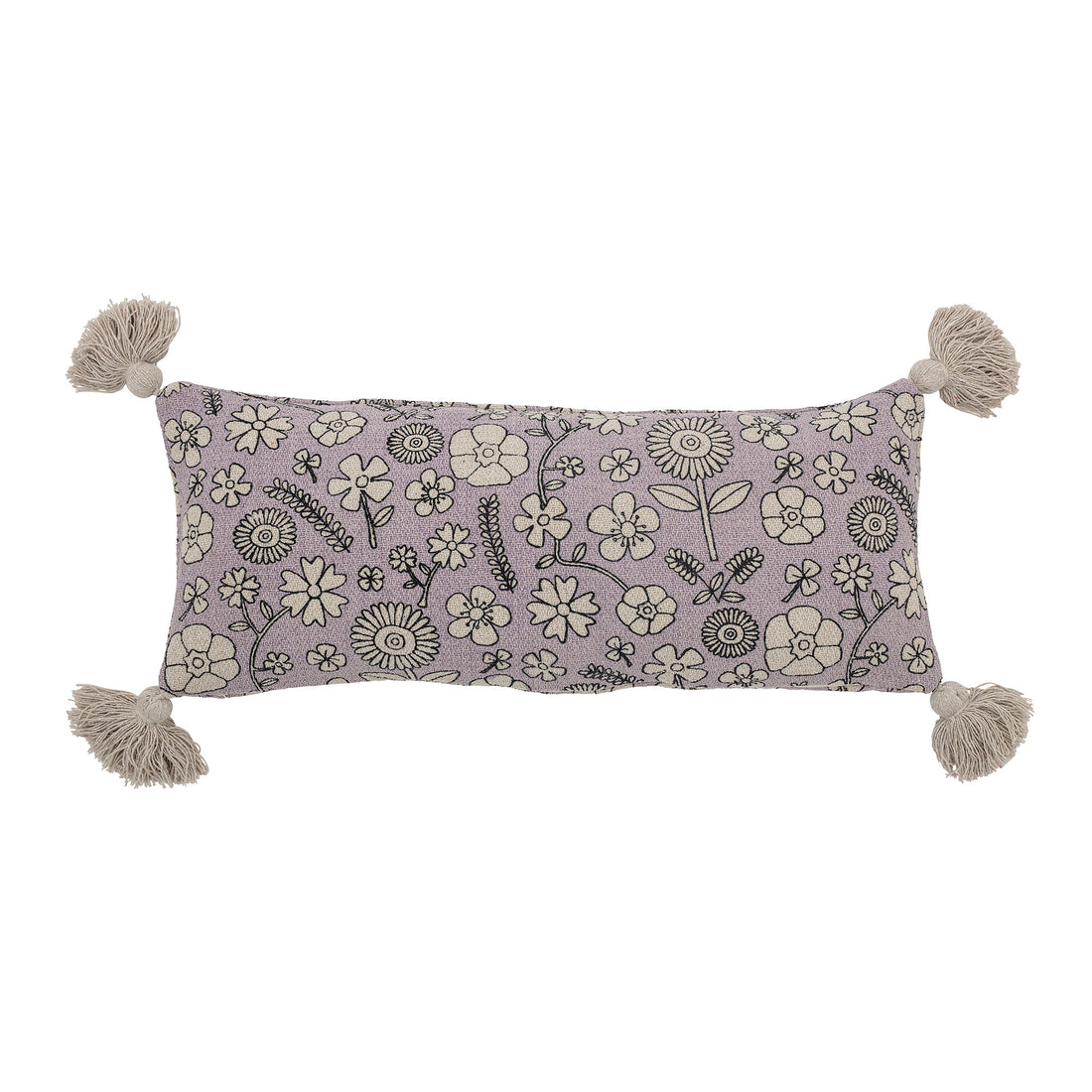 Salli Pude, Lilla, Genanvendt Bomuld - L65xW25 cm - BLOOMINGVILLE MINI - DesignGaragen.dk