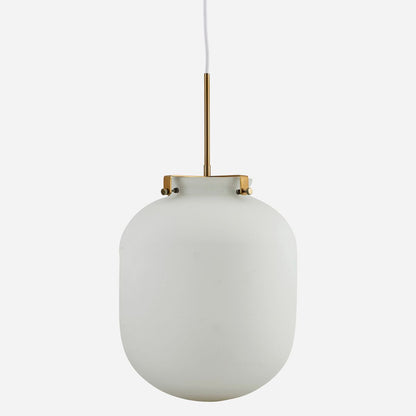 House Doctor lamp, Ball, White-H: 35 cm, DIA: 30 cm