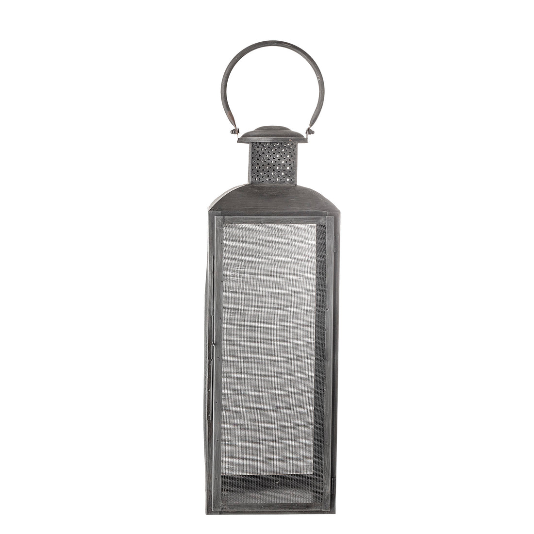 BLOOMINGVILLE Tidus Lanterne, Sort, Metal - L20xH57xW20 cm - DesignGaragen.dk.