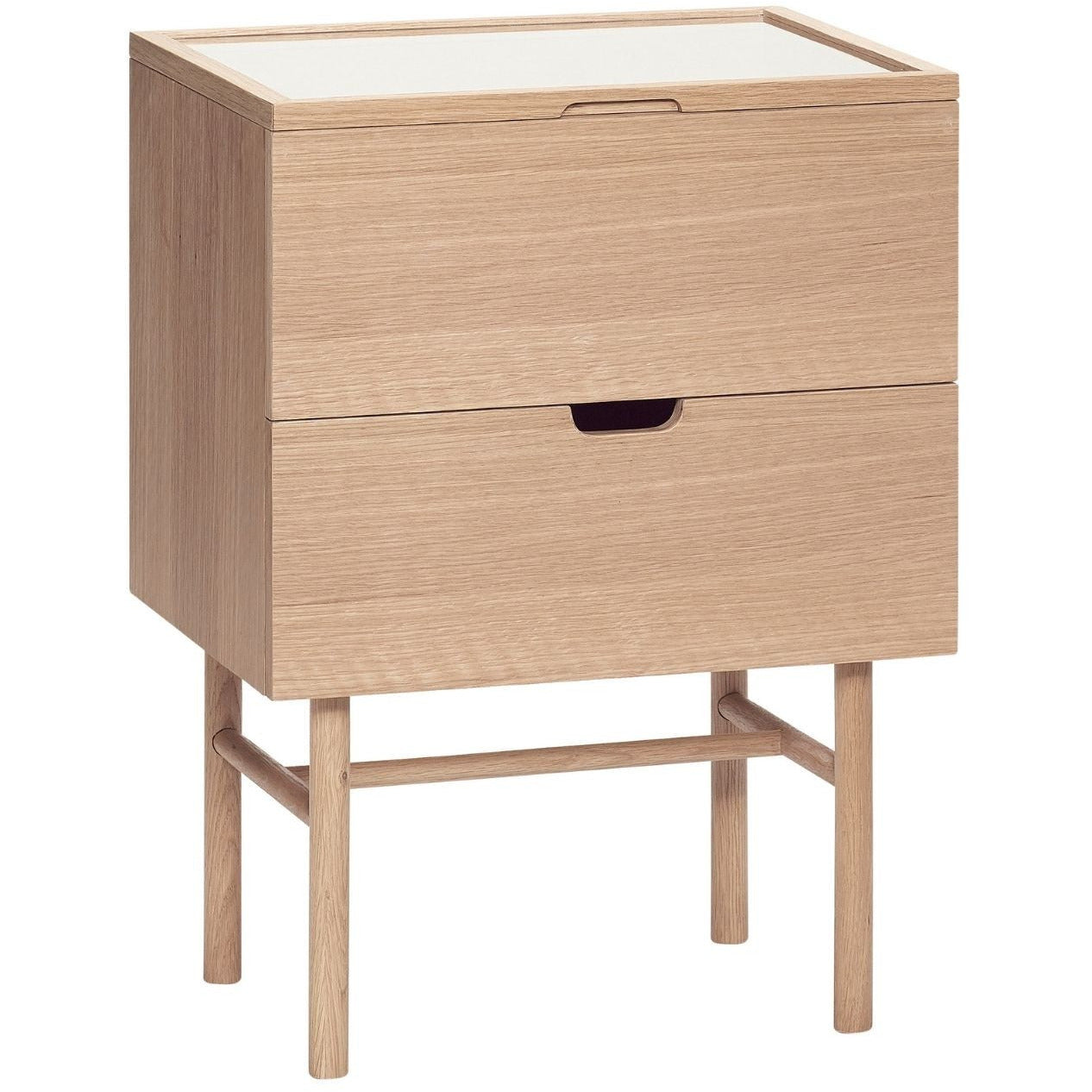 Hübsch - oak chest of drawers/side table with room