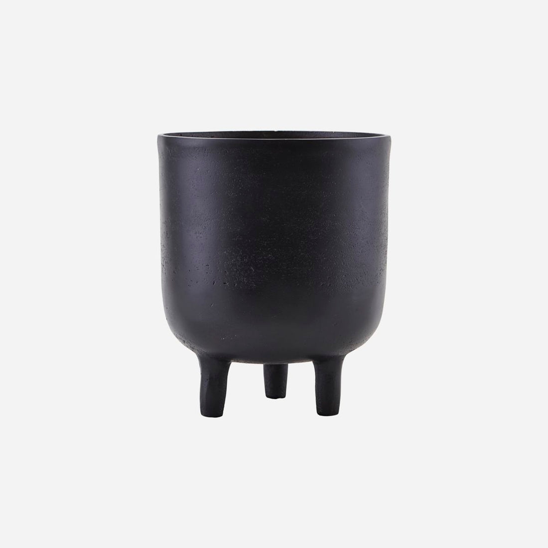 House Doctor herb pot, jang, black oxidized-h: 18 cm, dia: 15 cm