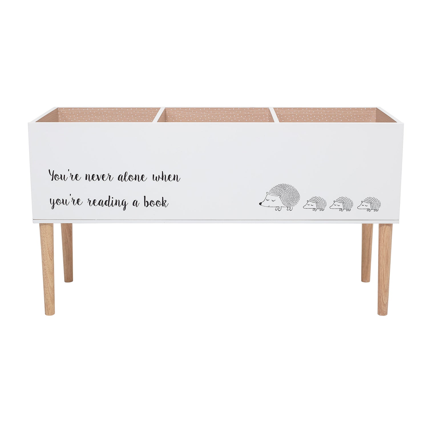 Salam Bogreol, Hvid, MDF - L90xH50xW30 cm - BLOOMINGVILLE MINI - DesignGaragen.dk