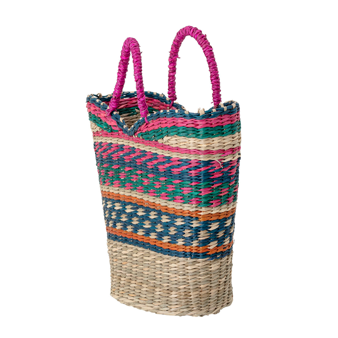 Gita Taske, Rosa, Søgræs - L25xH28xW10 cm - BLOOMINGVILLE MINI - DesignGaragen.dk