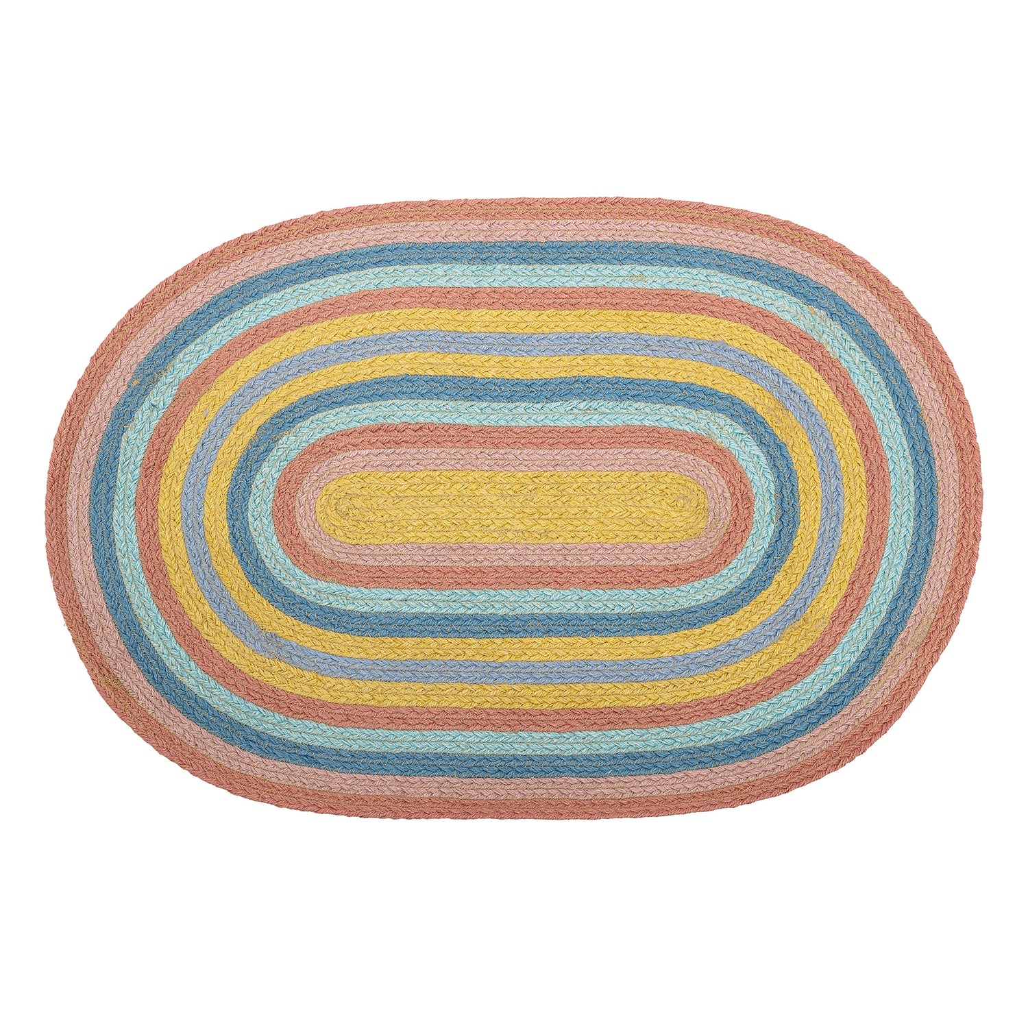 Carpet, Multi coloured, Jute L75xW50 cm