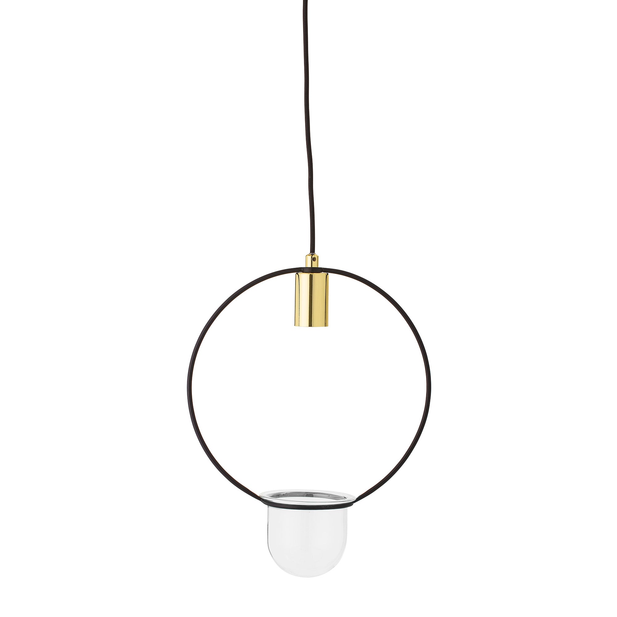Caralina Pendel, Guld, Metal - D30xH38 cm - BLOOMINGVILLE - DesignGaragen.dk