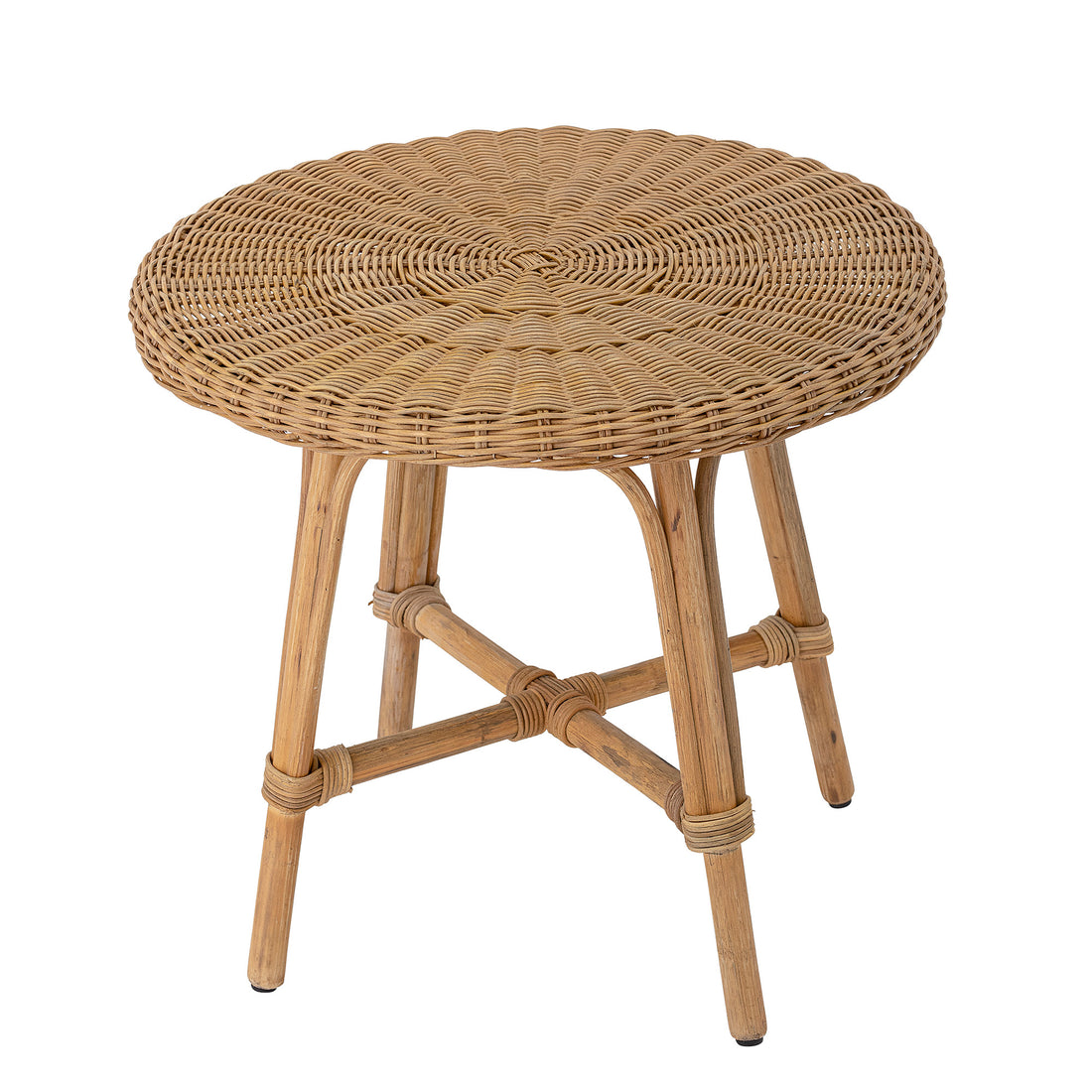Hortense Bord, Natur, Rattan - D53xH47 cm - BLOOMINGVILLE MINI - DesignGaragen.dk