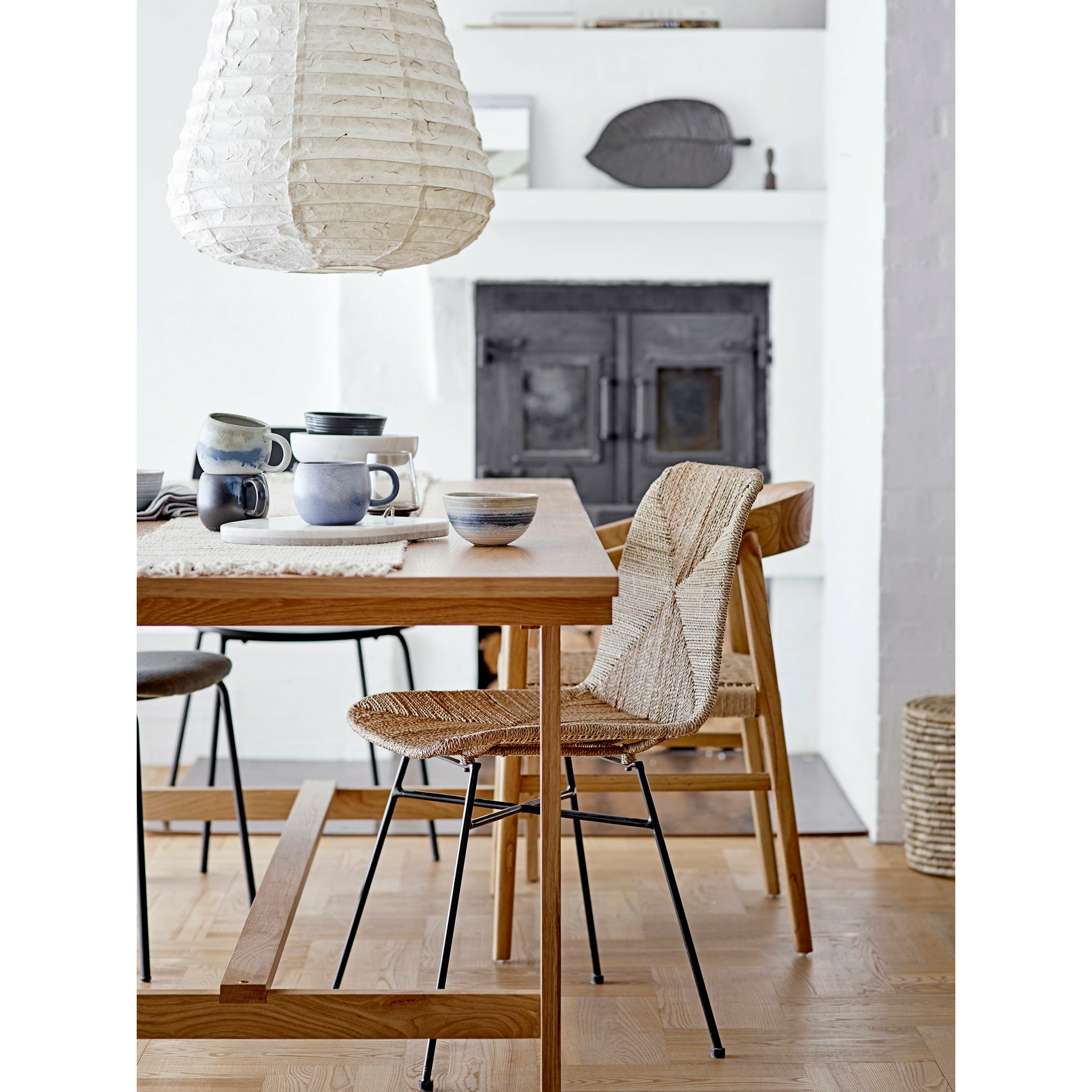 Leena Pendel, Natur, Papir - D50xH52 cm - BLOOMINGVILLE - DesignGaragen.dk