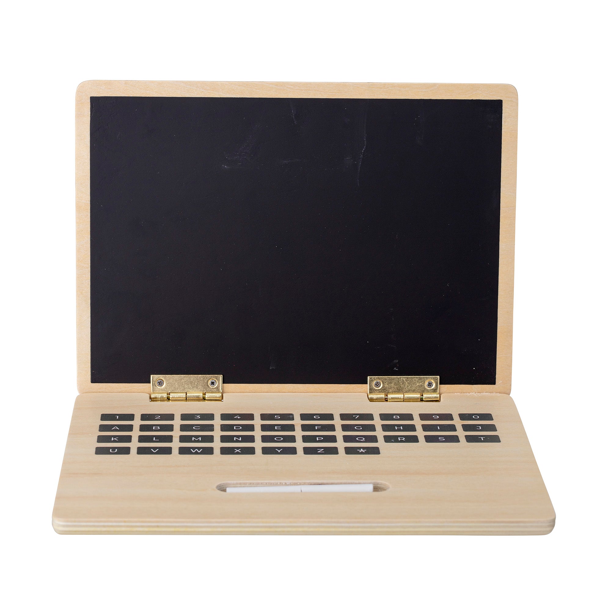 Dac Legetøjs Laptop, Natur, Krydsfiner - L21xH2,5xW14 cm - BLOOMINGVILLE MINI - DesignGaragen.dk
