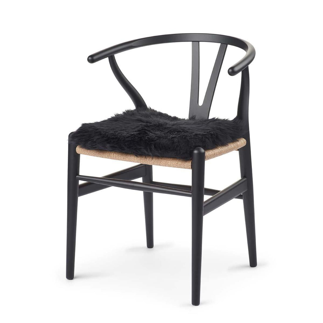 Seat cushion | Lambskin | Long -haired | New Zealand | 37x37 cm.