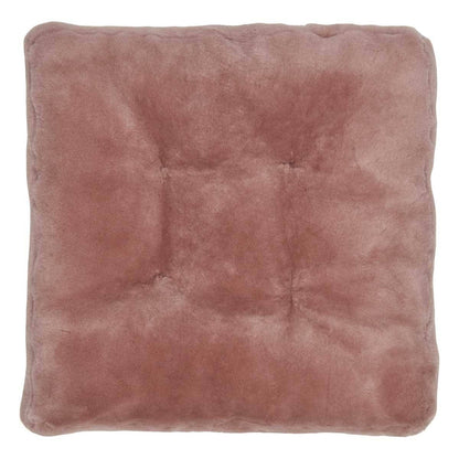 Seat cushion | Lambskin, Moccasin | 45x45 cm.