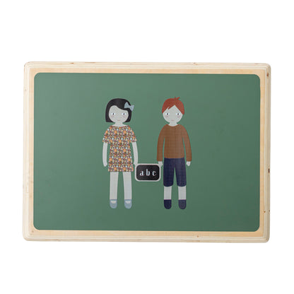 Dac Legetøjs Laptop, Natur, Krydsfiner - L21xH2,5xW14 cm - BLOOMINGVILLE MINI - DesignGaragen.dk