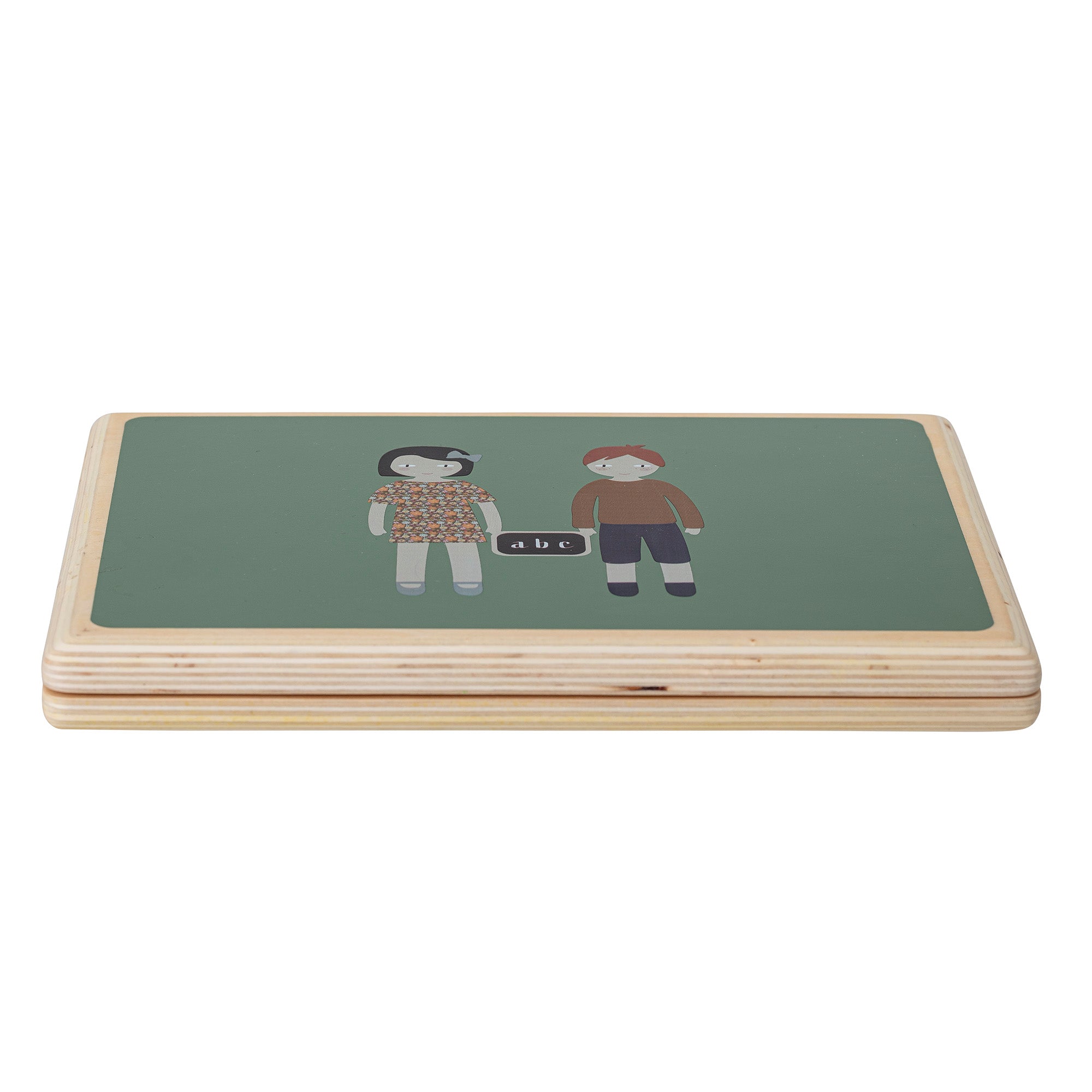 Dac Legetøjs Laptop, Natur, Krydsfiner - L21xH2,5xW14 cm - BLOOMINGVILLE MINI - DesignGaragen.dk