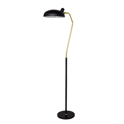 BLOOMINGVILLE Roseanna Gulv Lampe, Sort, Metal - D28xH150 cm - DesignGaragen.dk.