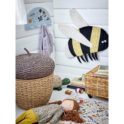 BLOOMINGVILLE MINI Konrad Legetøjsmad, Natur, Bøg - L18xH12xW3 cm, Set of 8 - DesignGaragen.dk.