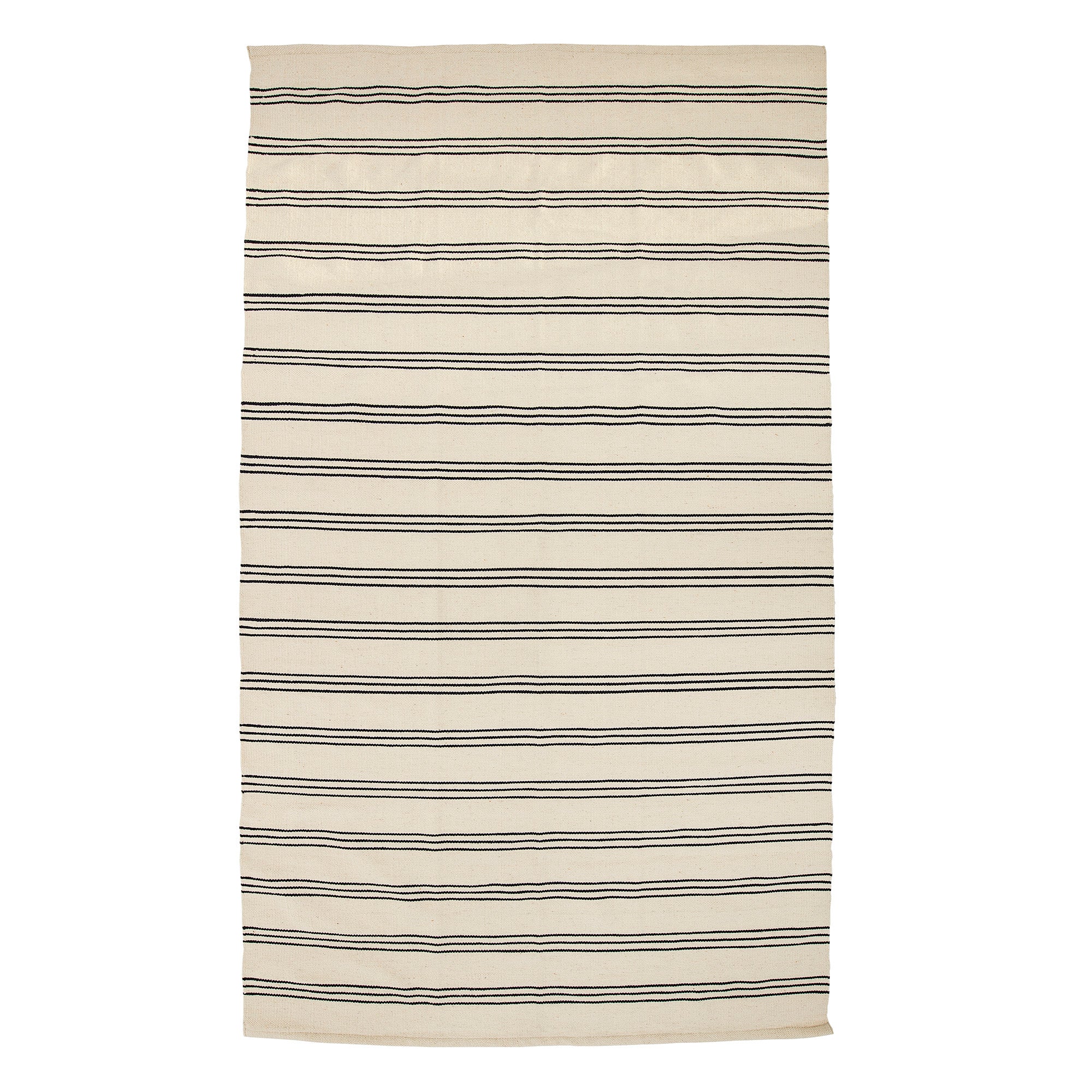 BLOOMINGVILLE MINI Halina Tæppe, Natur, Bomuld - L240xH1xW140 cm - DesignGaragen.dk.